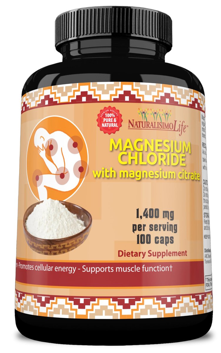 Magnesiumchlorid (Magnesiumchlorid) 1.400 mg pro Portion mit hoher Absorption durch Magnesiumcitrat