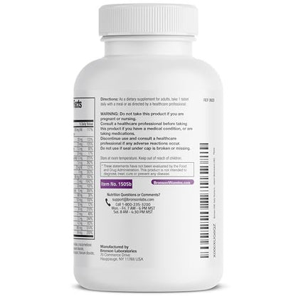 Bronson ONE Daily Frauen 50+ Komplett Multivitamin Multimineral, 180 Tabletten