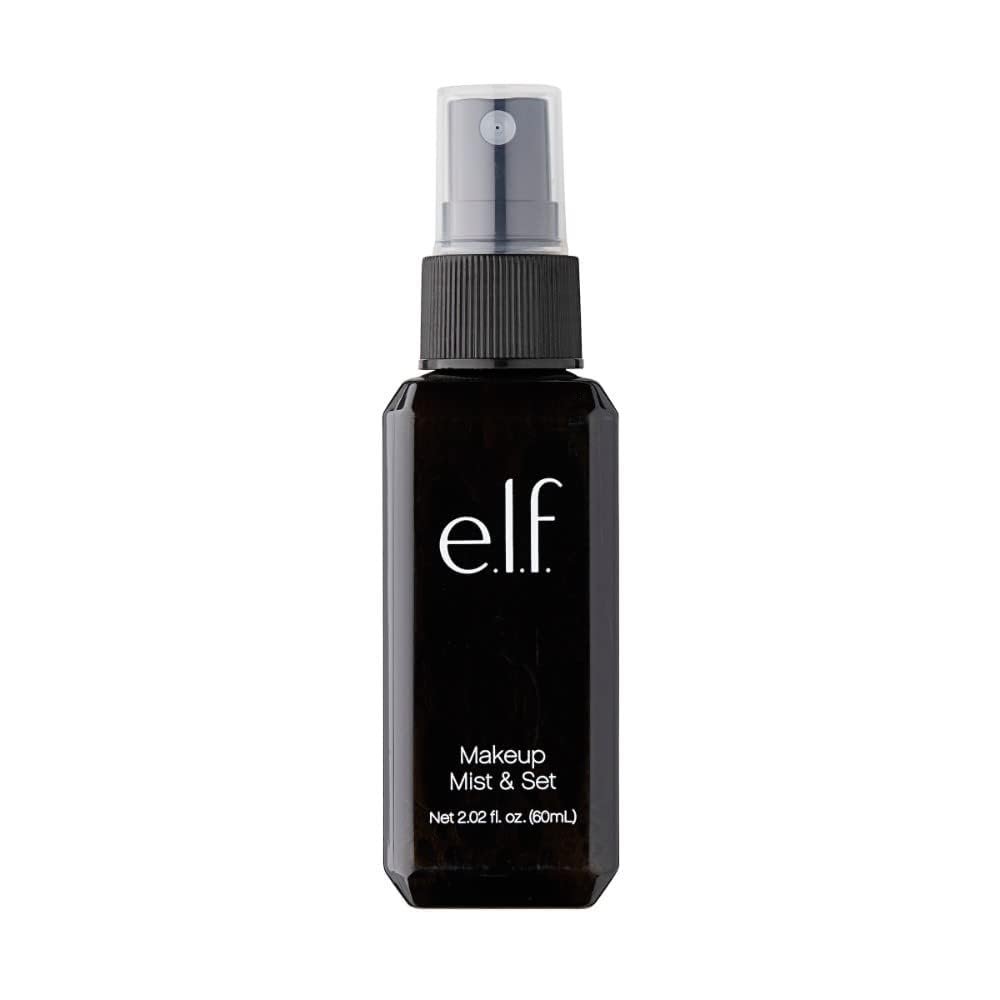 e.l.f. Makeup Mist & Set – Langanhaltender Make-up-Fixierspray mit Aloe Vera, grünem Tee und Gurke, 60 ml