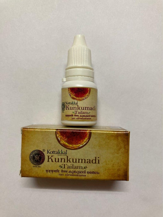 Kottakkal Arya Vaidya Sala Kunkumadi Tailam – 10 ml Flasche