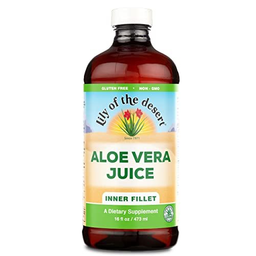 Lily of the Desert Organischer Aloe Vera Saft – Inneres Filet, 473 ml