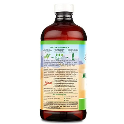 Lily of the Desert Organischer Aloe Vera Saft – Inneres Filet, 473 ml