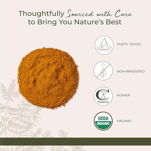 Starwest Botanicals Bio Kurkuma Wurzelpulver gemahlen – Curcumin Gewürz zum Kochen & Würzen, natürliche Antioxidantienquelle, Immununterstützung, koscher zertifiziert, nicht gentechnisch verändert – 1 kg Beutel