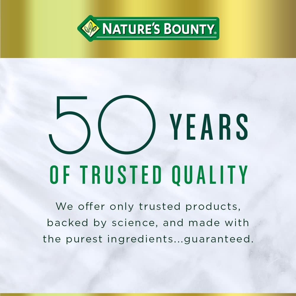Nature's Bounty Zink 50 mg Tabletten, unaromatisiert, 100 Stück, Packung mit 2