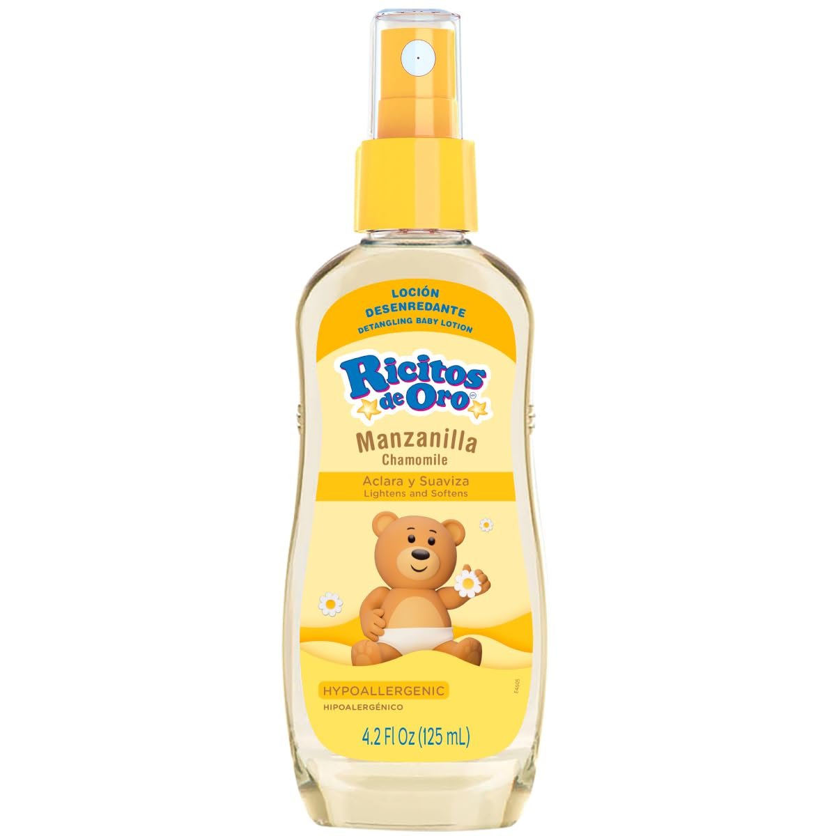 Ricitos de Oro Klärende Lotion Kamille Goldilocks 125 ml – Stylingprodukt für klares, glänzendes Haar