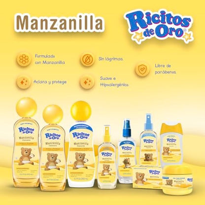 Ricitos de Oro Klärende Lotion Kamille Goldilocks 125 ml – Stylingprodukt für klares, glänzendes Haar