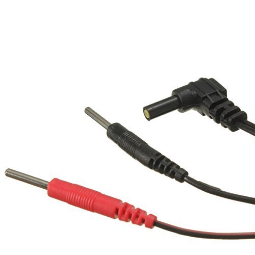 VeniCare 4er-Pack Ersatzkabel für TENS-Geräte – Kompatibel mit Intensity 10, TENS 2500, 3000, EMS 7500, Twin Stim