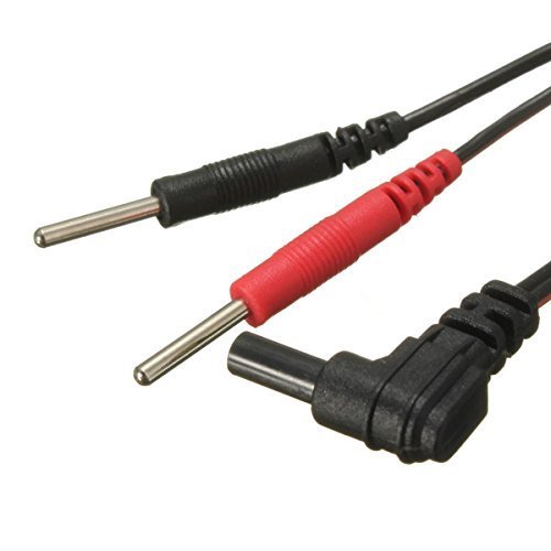 VeniCare 4er-Pack Ersatzkabel für TENS-Geräte – Kompatibel mit Intensity 10, TENS 2500, 3000, EMS 7500, Twin Stim