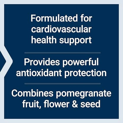 Life Extension Pomegranate Complete - Granatapfel-Extrakt aus Frucht, Blüte und Samenöl - Herz-Kreislauf-Gesundheit, antioxidative Unterstützung, Superfood-Ergänzung - glutenfrei, nicht-GVO, 30 Softgels