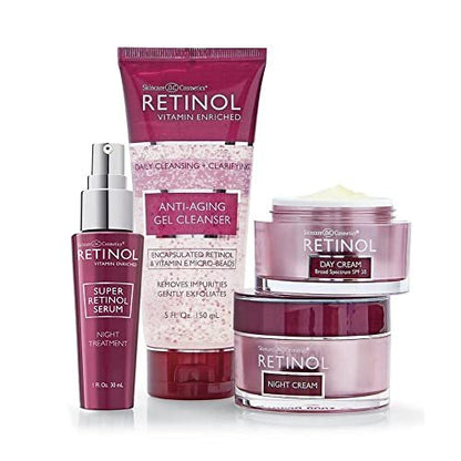 LIVAURA Retinol Anti-Aging Gel Reiniger – Sanfte Reinigung von Poren & Peeling für weiche, glatte Haut – Antioxidantienreiche Mikroperlen mit Vitamin A & E maximieren die erneuernden Vorteile von Retinol