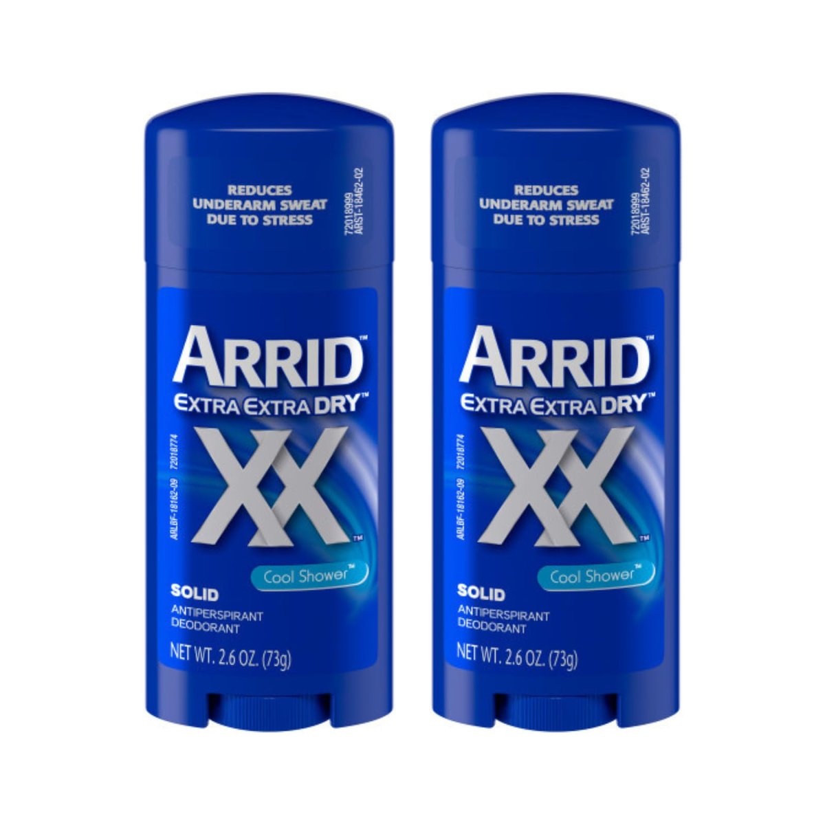 Arrid XX Extra Extra Dry Antitranspirant Deodorant, Cool Shower, 2,6 oz (2er-Pack)