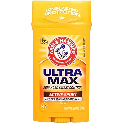ARM & HAMMER ULTRAMAX Anti-Transpirant Deodorant Active Sport 2,6 oz (3er-Pack)