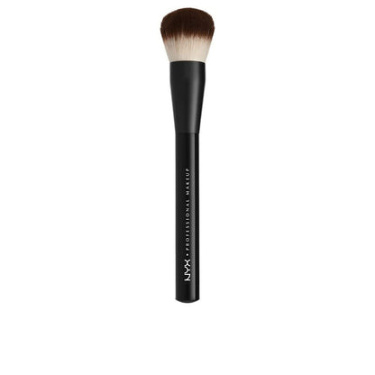 NYX PROFESSIONAL MAKEUP Pro Buffing Pinsel – Synthetischer Foundationpinsel für makelloses Make-up