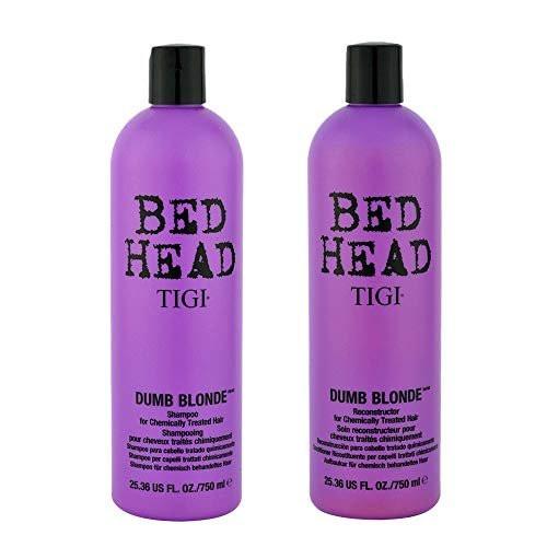 Tigi Bed Head Dumb Blonde Shampoo & Conditioner Duo Set, 2x 50 oz – Pflege für blondes Haar