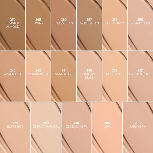 COVERGIRL & Olay Simply Ageless 3-in-1 Flüssig-Foundation, mattes Finish, mit Hyaluronsäure & Vitamin C, 232 Nude Beige, 29 ml