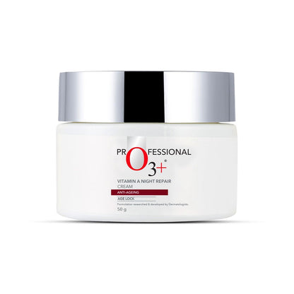 O3+ Dermal Zone Vitamin-A Nachtcreme, 50g – Anti-Aging Gesichtscreme für strahlende Haut