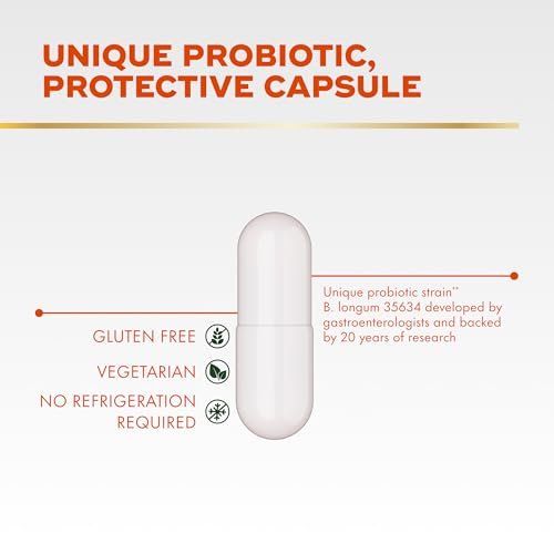 Align Probiotikum, 24/7 Verdauungsunterstützung*, Probiotika für Frauen und Männer, gegen gelegentliche Blähungen & Völlegefühl*, 14 Kapseln