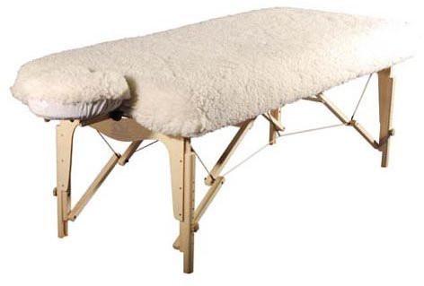 Therapist’s Choice® Deluxe Massagebank-Fleeceauflage-Set inkl. Gesichtsauflage, 79 cm x 183 cm (Massagetisch nicht enthalten)