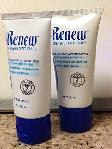 Renew Intensive Skin Therapy Lotion von Melaleuca – 2er-Pack (je 28 g) – Ideale Reisegröße für trockene, rissige Haut