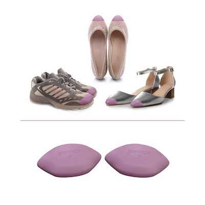 Shoolex Schuhfüller für zu große Schuhe – Memory Foam Zehenkissen für Männer und Frauen – Schuhgrößenreduzierer für Sport, Freizeit, Business und High Heels – Klein