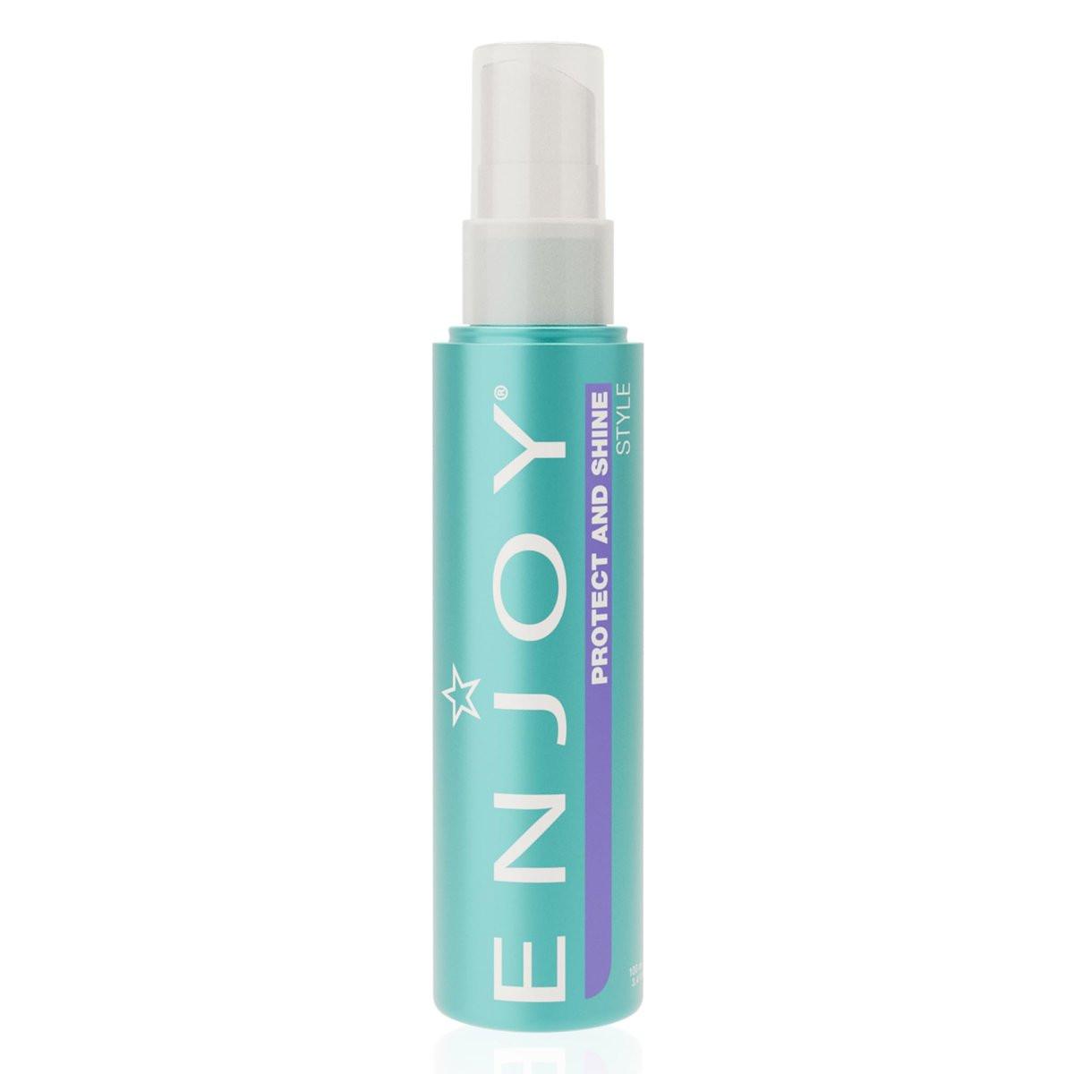 Enjoy Protect and Shine - Leichter Hitzeschutz für das Haar - Frizz bekämpfen, Luftfeuchtigkeit blockieren, Glanz und Geschmeidigkeit verleihen (100 ml)