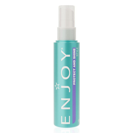Enjoy Protect and Shine - Leichter Hitzeschutz für das Haar - Frizz bekämpfen, Luftfeuchtigkeit blockieren, Glanz und Geschmeidigkeit verleihen (100 ml)