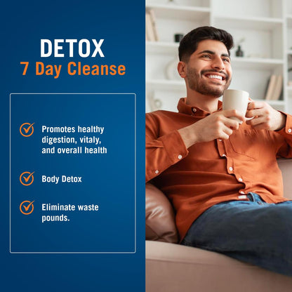 Century Systems The Cleaner Detox – 7-Tage-Komplettreinigung für Männer, 52 Kapseln