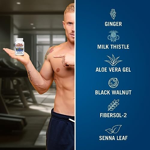 Century Systems The Cleaner Detox – 7-Tage-Komplettreinigung für Männer, 52 Kapseln