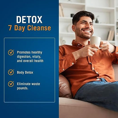 Century Systems The Cleaner Detox – 7-Tage-Komplettreinigung für Männer, 52 Kapseln