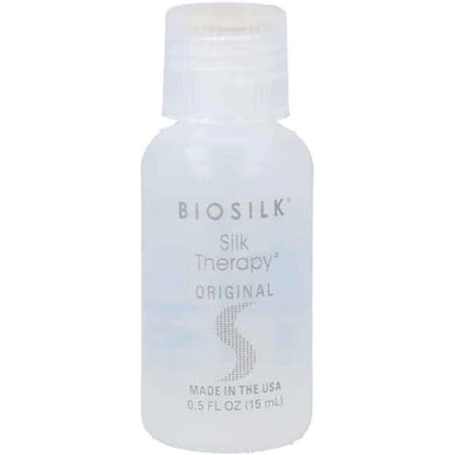 BioSilk Silk Therapy Original Serum – 0,5 Unzen Feuchtigkeitsspülung für seidig glänzendes Haar
