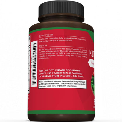 Premium Nierenreinigung Supplement – Starke Nierenunterstützung mit Cranberry und Astragalus – Fördert gesunde Nieren und Harnwege – Nierenreinigung & Reparatur – 60 Kapseln