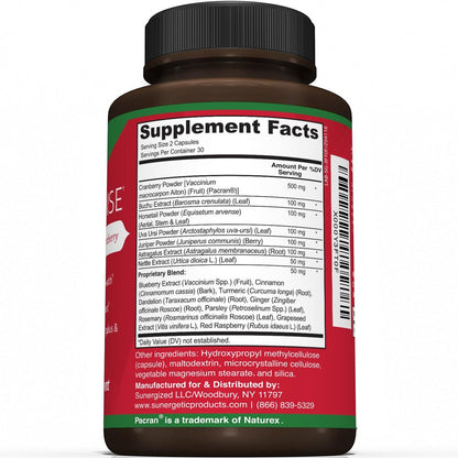 Premium Nierenreinigung Supplement – Starke Nierenunterstützung mit Cranberry und Astragalus – Fördert gesunde Nieren und Harnwege – Nierenreinigung & Reparatur – 60 Kapseln