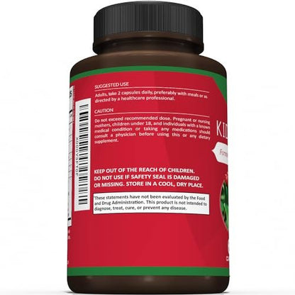 Premium Nierenreinigung Supplement – Starke Nierenunterstützung mit Cranberry und Astragalus – Fördert gesunde Nieren und Harnwege – Nierenreinigung & Reparatur – 60 Kapseln