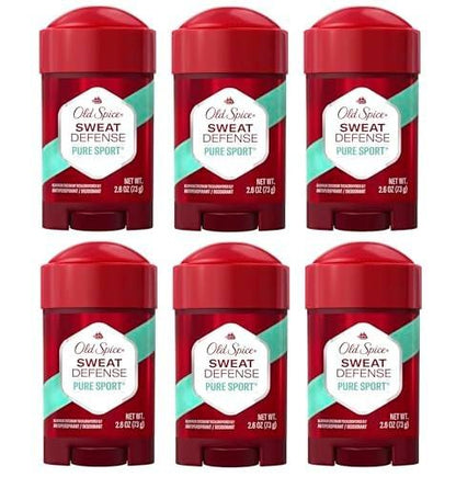 Old Spice Anti-Transpirant 2,6 Unze Pure Sport+ Soft Solid (6er-Pack)