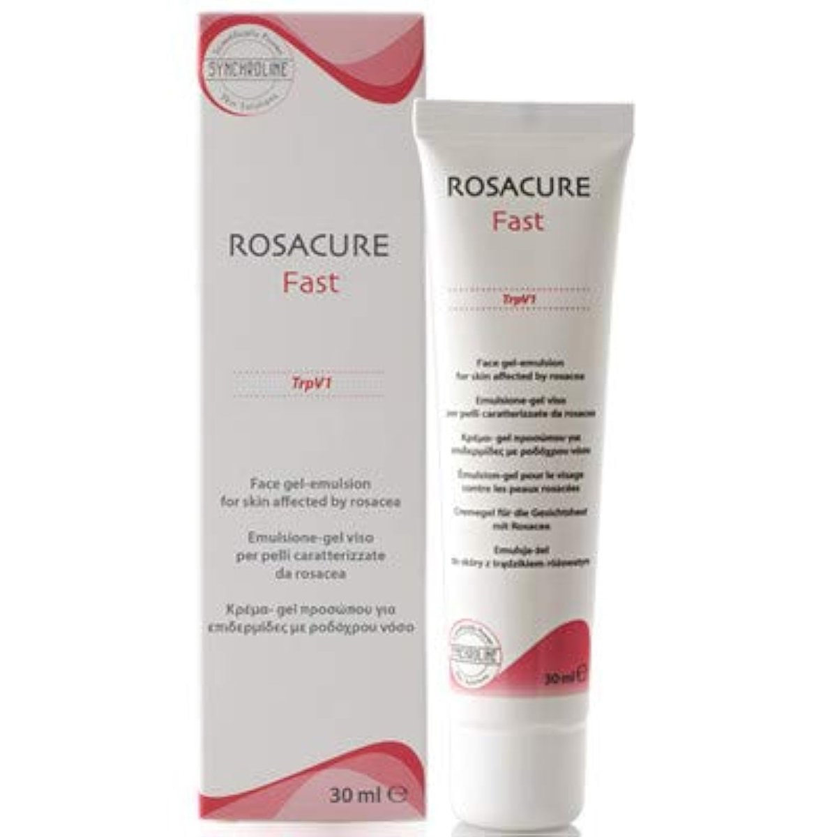 Synchroline Rosacure Fast Cream-Gel 30ml – Anti-Rötungs-Behandlung für empfindliche Haut mit Couperose