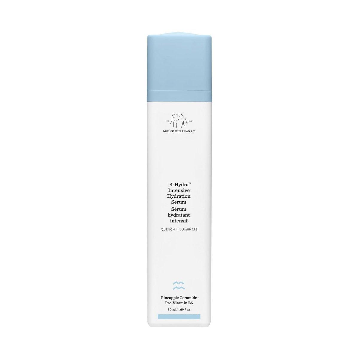 Drunk Elephant B-Hydra Hydration Serum – 50 ml – Feuchtigkeitsspendendes Vitamin-B-Serum – Saubere klinische Hautpflege – Tierversuchsfrei – Dermatologisch getestet – Frei von ätherischen Ölen, Silikonen und Duftstoffen
