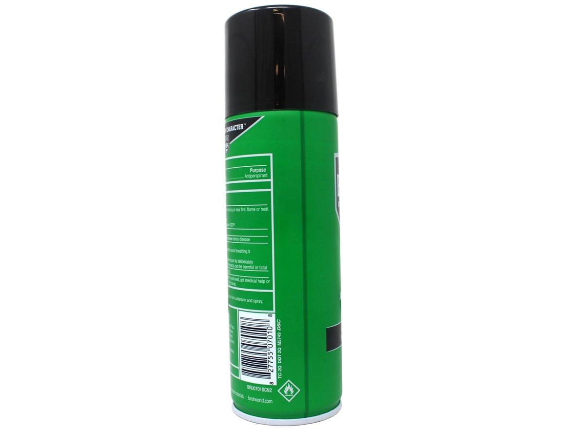 Brut Deodorant 6oz Aerosol Classic Duft (Antitranspirant) – 6er Pack