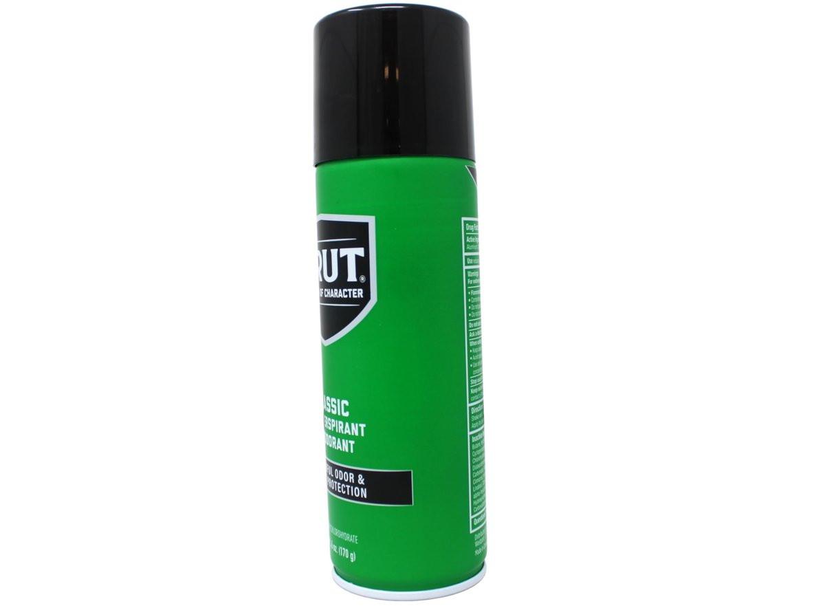 Brut Deodorant 6oz Aerosol Classic Duft (Antitranspirant) – 6er Pack