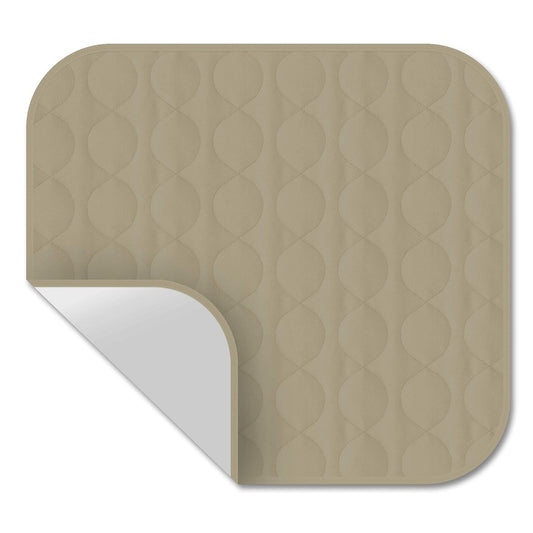 RMS Inkontinenz-Stuhlauflage – Waschbare & wiederverwendbare Sitz- und Bettunterlage 56x53 cm (Taupe)