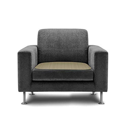 RMS Inkontinenz-Stuhlauflage – Waschbare & wiederverwendbare Sitz- und Bettunterlage 56x53 cm (Taupe)