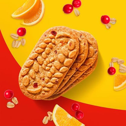 belVita Frühstückskekse, Cranberry Orange, 30 Packungen, 6 Schachteln (4 Kekse pro Packung)