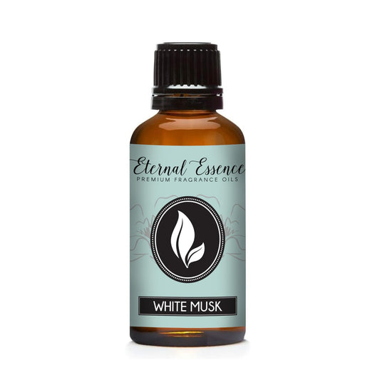 Eternal Essence Oils Weißer Moschus 30 ml Premium Duftöl – für Kerzen-, Seifenherstellung, Aromatherapie, Diffuser, Haushaltspflege & Luftbefeuchter