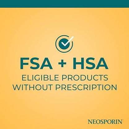 Neosporin + Schmerz, Juckreiz & Narben, Erste-Hilfe-Dreifach-Antibiotikum-Salbe für Infektionsschutz und Wundversorgung mit maximaler Schmerz- und Juckreizlinderung, hilft, das Erscheinungsbild von Narben zu minimieren, 0,5 Unzen