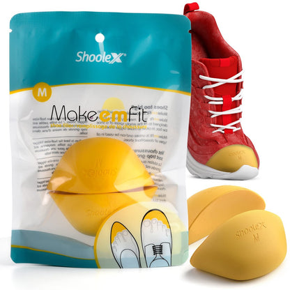 Shoolex Großer Schuhfüller, Unisex Schuheinlagen, um große Schuhe passend zu machen, Medium