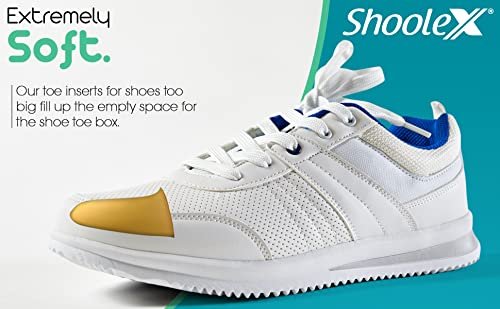 Shoolex Großer Schuhfüller, Unisex Schuheinlagen, um große Schuhe passend zu machen, Medium