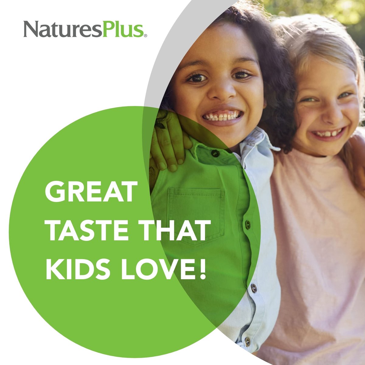 NaturesPlus Animal Parade Source of Life Zuckerfrei MagKidz Magnesium für Kinder - Natürlicher Kirschgeschmack - 90 Tabletten - Knochen- und Muskelunterstützung - Glutenfrei