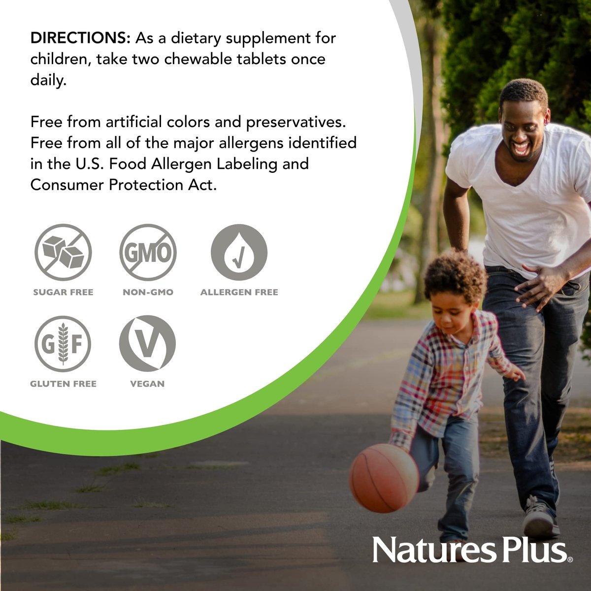 NaturesPlus Animal Parade Source of Life Zuckerfrei MagKidz Magnesium für Kinder - Natürlicher Kirschgeschmack - 90 Tabletten - Knochen- und Muskelunterstützung - Glutenfrei