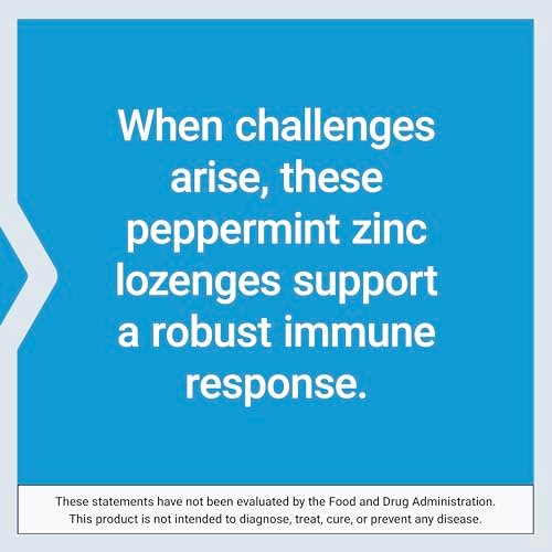 Life Extension Enhanced Zinc Lozenges – Zinkacetat zur optimalen Immununterstützung, starke Immunantwort, ionisches Zink, Non-GMO, glutenfrei, vegetarisch, 30 Lutschtabletten