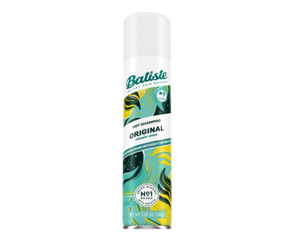 Batiste Trockenshampoo Original Duft, 191 g (6,73 Unzen) – Frische für das Haar ohne Wasser