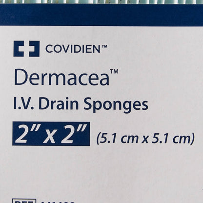 Covidien Dermacea I.V. Drain-Wundtupfer, 2" x 2" (70 Stück)